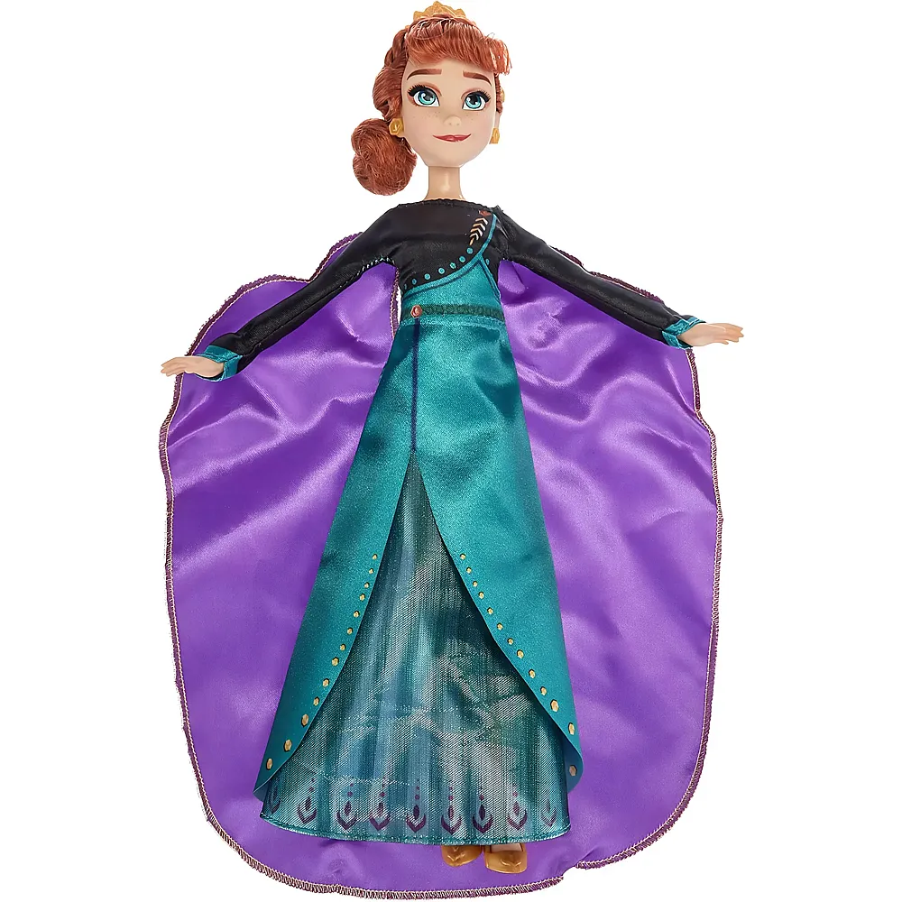 Hasbro Disney Frozen Singende Anna mit Abendkleid