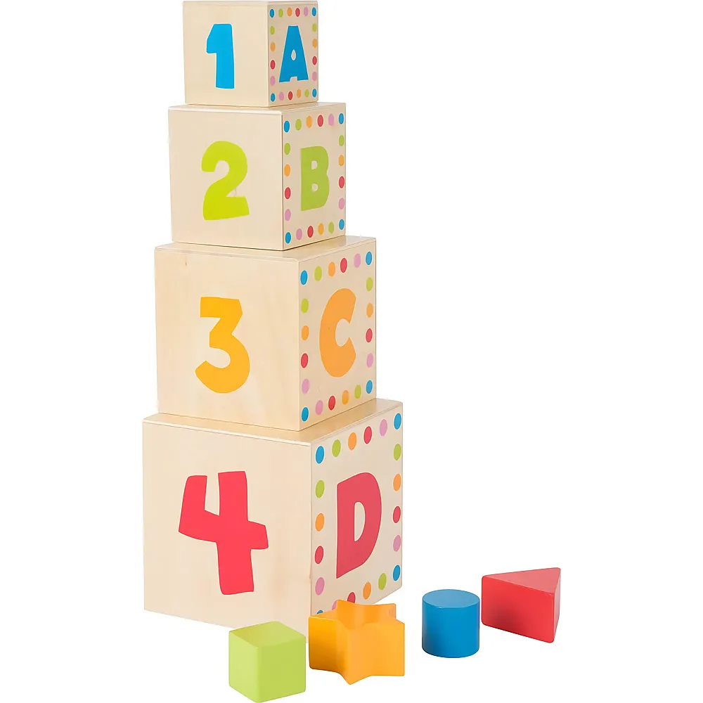 small foot Stapelw�rfel ABC