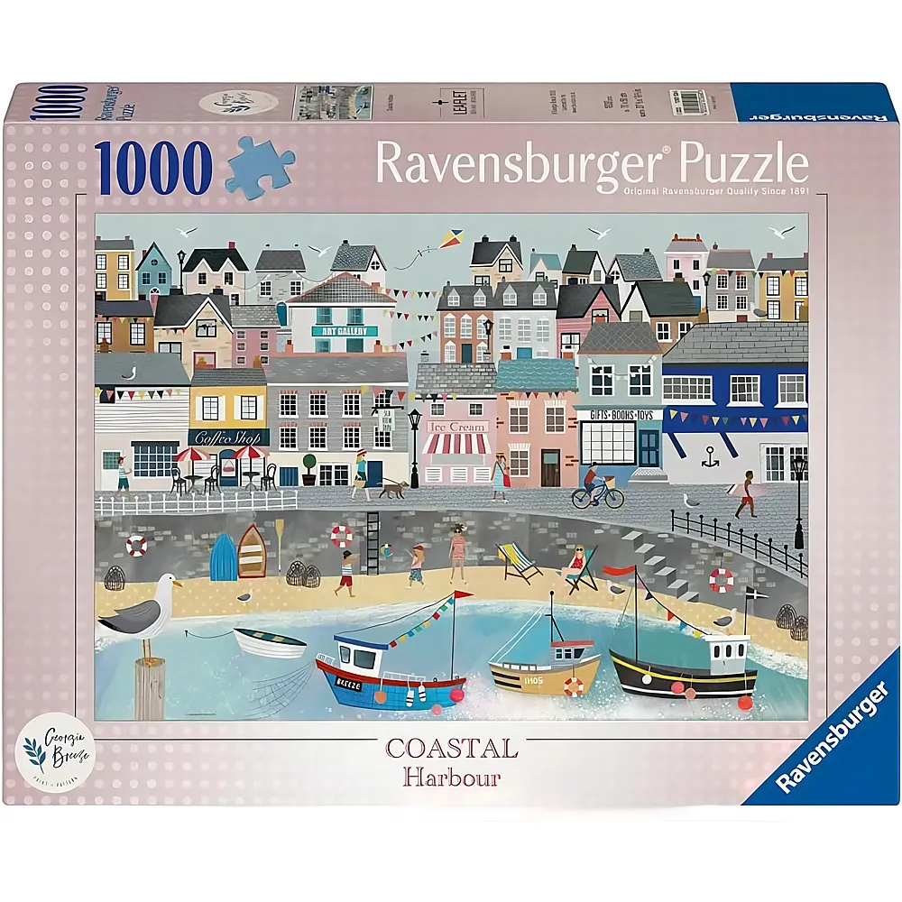Ravensburger Puzzle Coastal Harbour - 1000 Teile