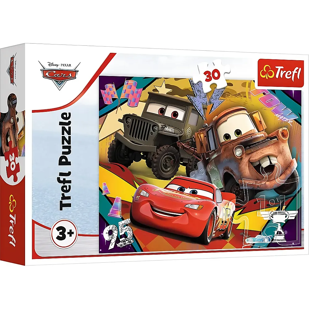 Trefl Puzzle Disney Cars 3 - 30 Teile