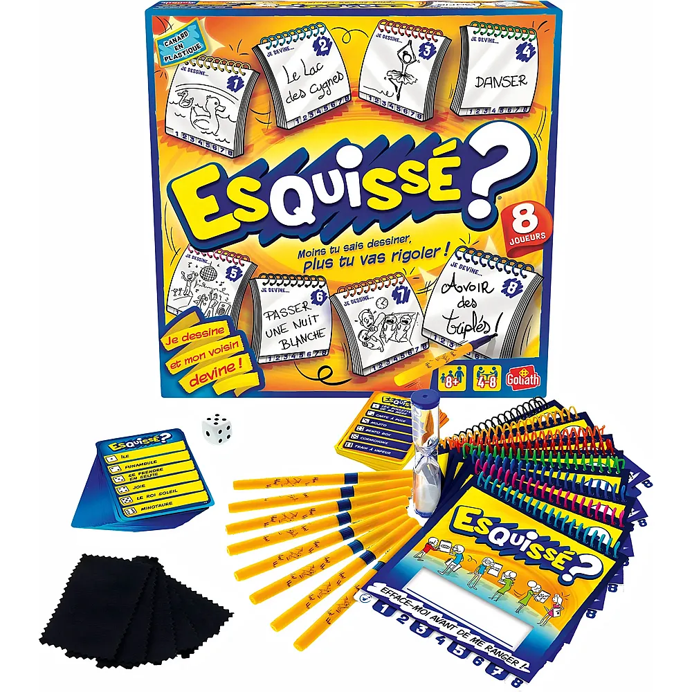 Goliath Esquiss� Version 8 joueurs, f versioin franaise