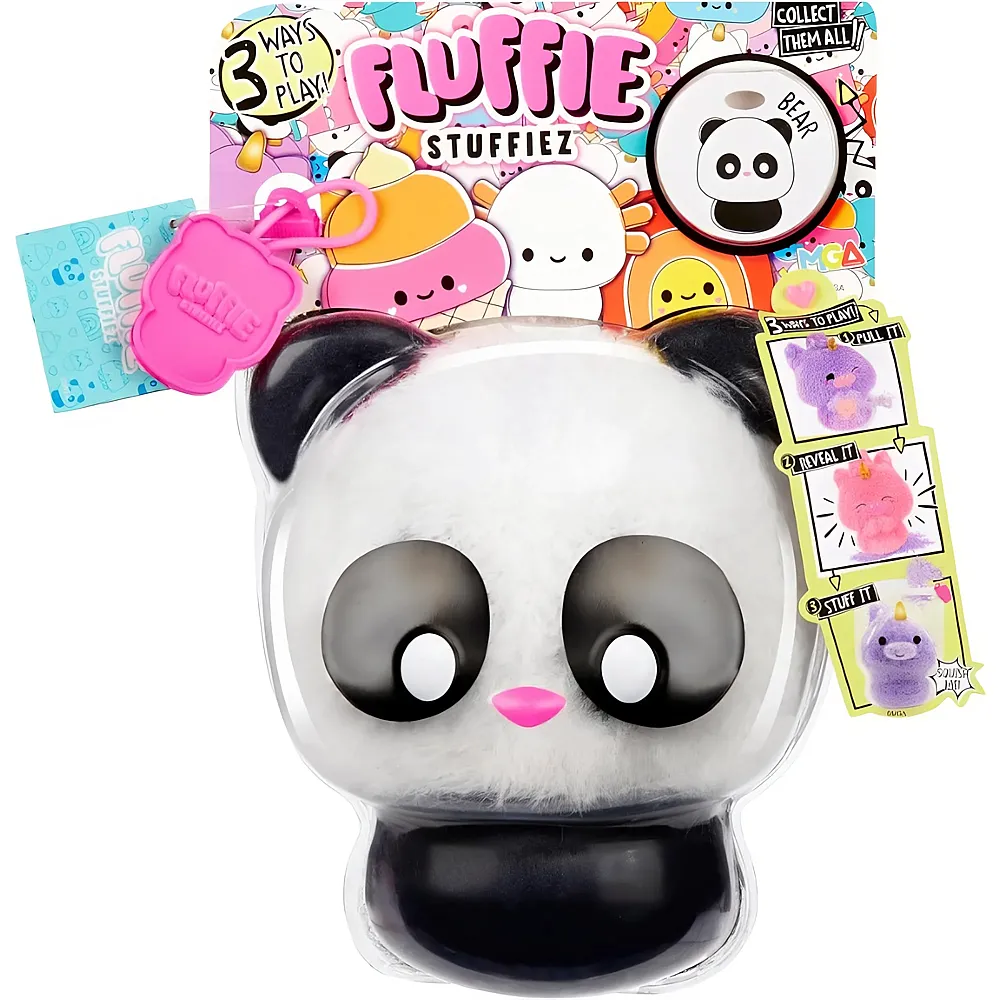 MGA Fluffie Stuffiez DIY Panda 25cm