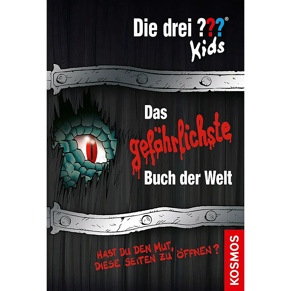 Kosmos Die drei  Das gef�hrlichste Buch der Welt - Deutsch | Kinderb�cher