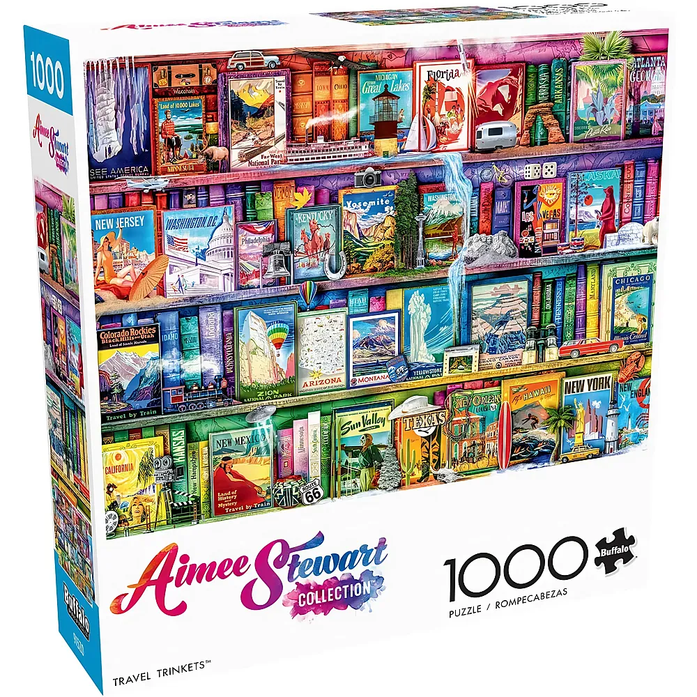 Buffalo Games Puzzle Aimee Stewart Trinkets Herz - 1000 Teile