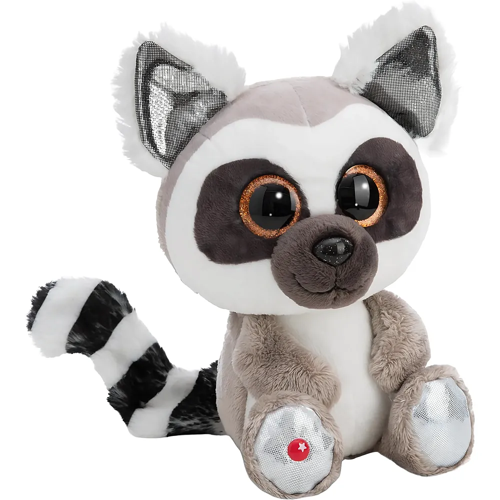 Nici Glubschis Lemur King Lou - 15 cm - Affen Pl�sch
