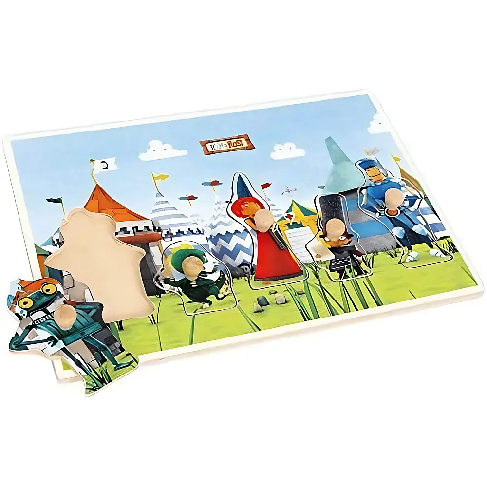 small foot Ritter Rost Setzpuzzle - Suche