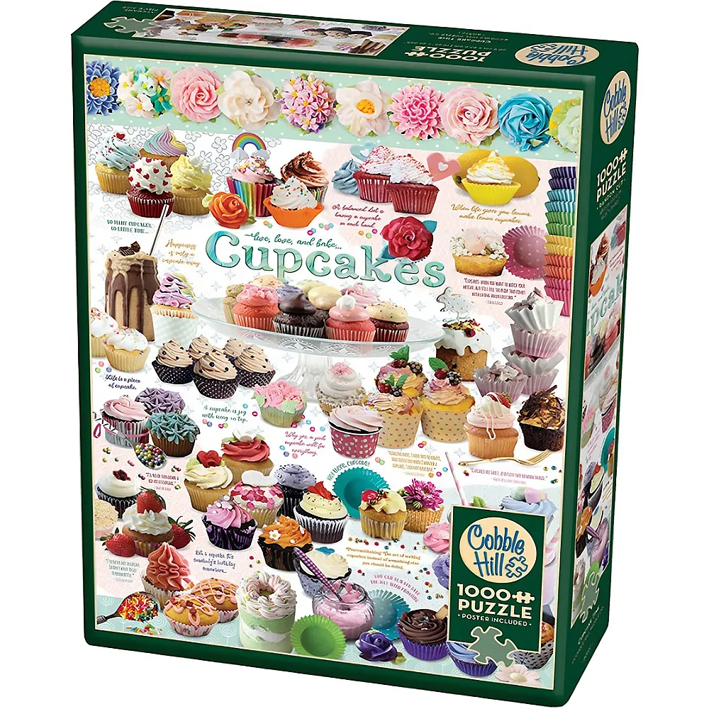 Cobble Hill Puzzle Cupcake Time 1000Teile