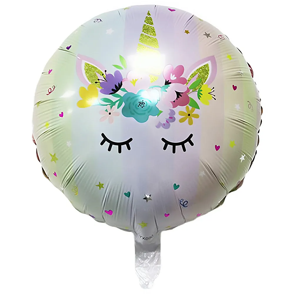 Riethmller Folienballon Einhorn 45cm | Kindergeburtstag