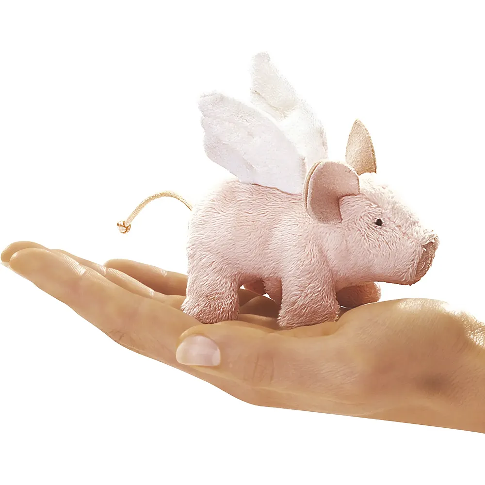 Folkmanis Fingerpuppe Schwein mit Fl�geln - 10 cm | Fingerpuppen