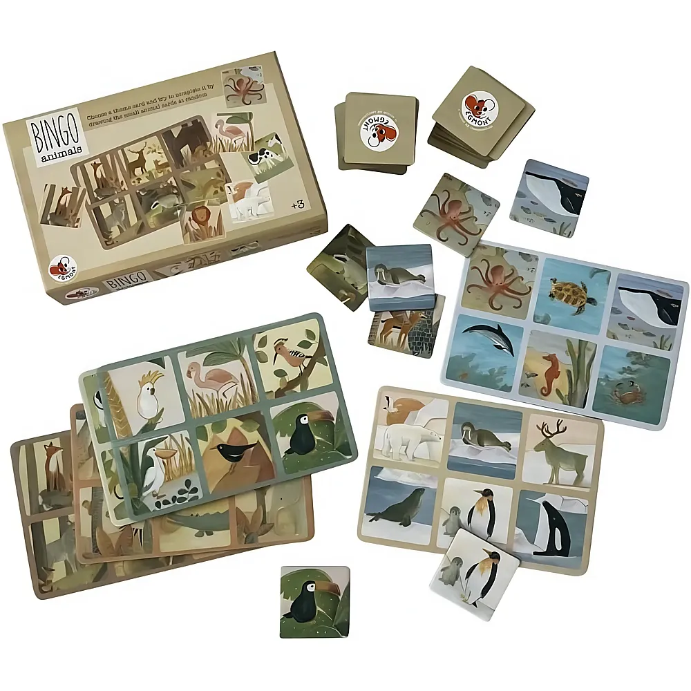 Egmont Bingo Spiel Tiere - Legespiele