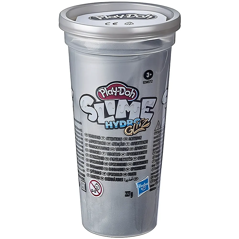 Play-Doh Slime HydroGlitz Silber - 227 g