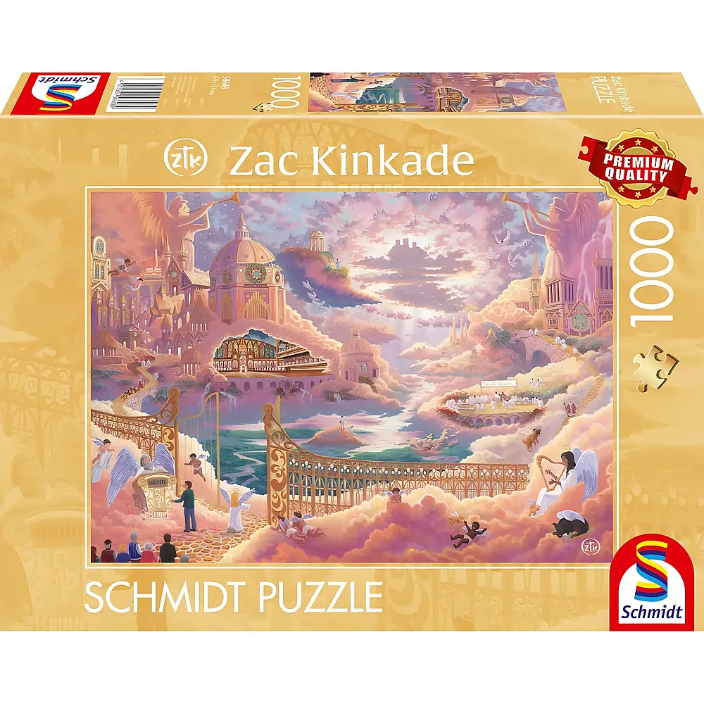 Schmidt Puzzle Zac Kinkade Himmelreich 1000Teile
