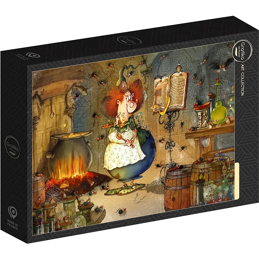 Grafika Puzzle Art Collection Franois Ruyer Hexenrezept 500Teile