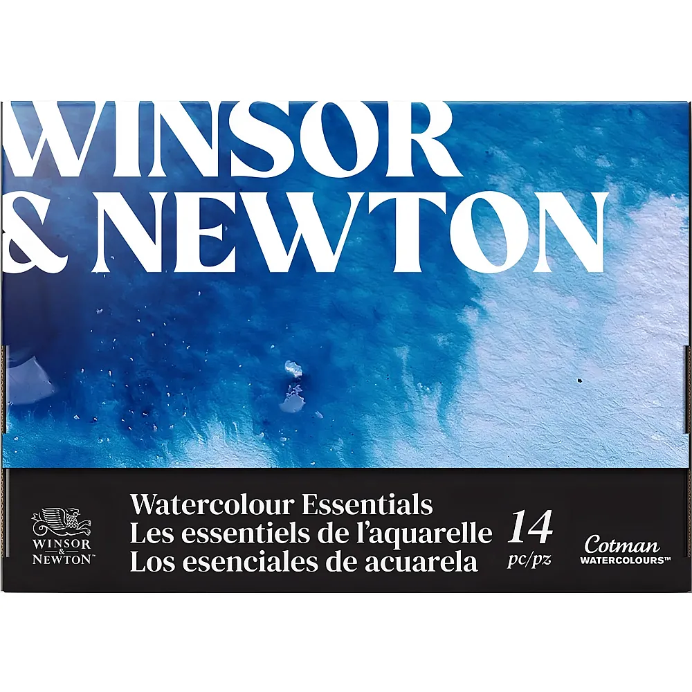 Winsor & Newton W&n Cotman Les Essentiels DE L'aquarelle 14pcs