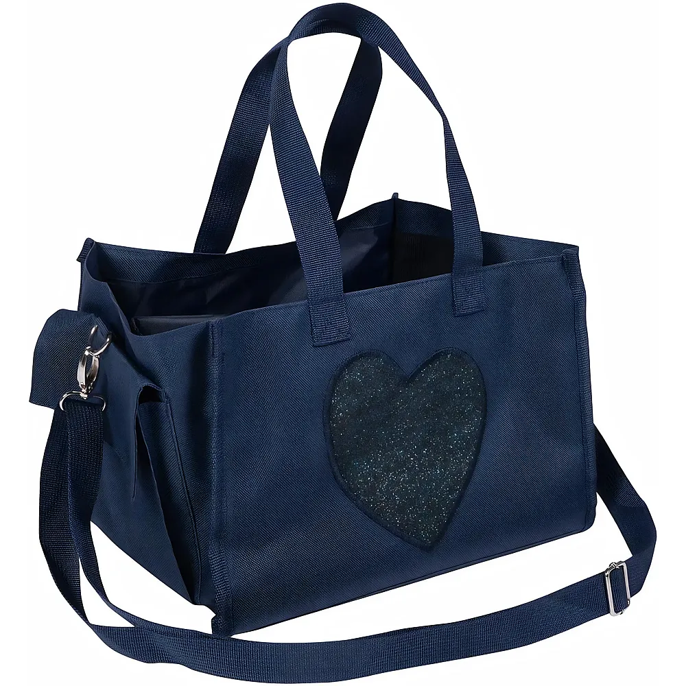 HKM Kids Cuddle Pony Sac de transport bleu fonc� - Animaux de selle
