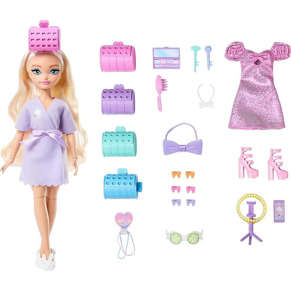 Barbie Dream Get Ready Malibu Modepuppe mit Haar zum Stylen