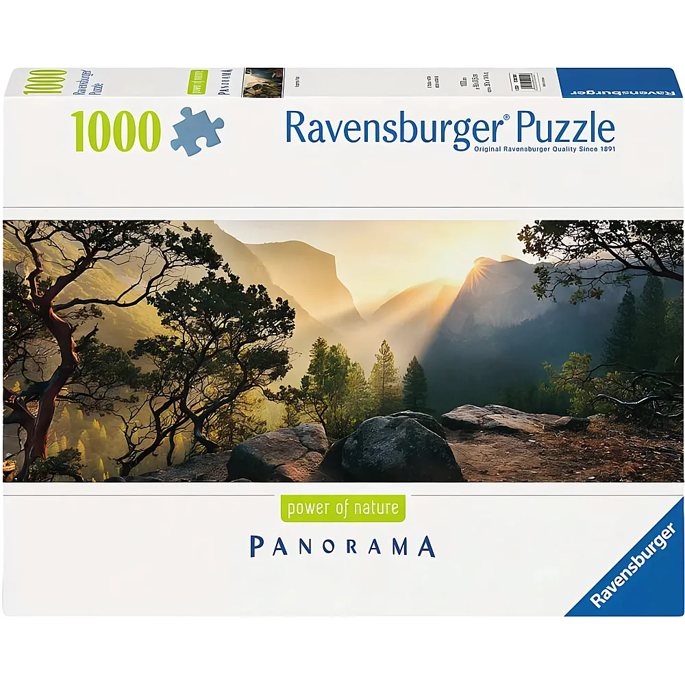 Ravensburger Puzzle Power of Nature Panorama Yosemite Park - 1000 Teile