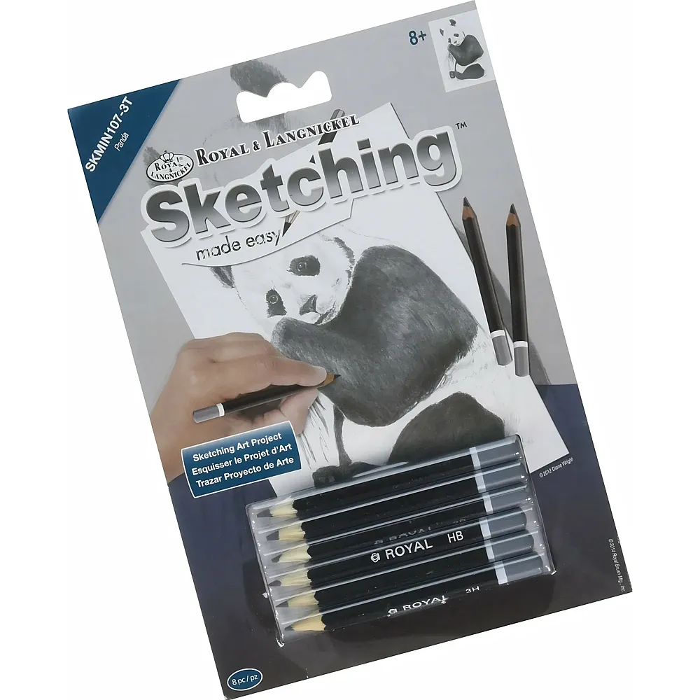 Royal & Langnickel R&l Sketching Mni Panda 14x20cm - Suche