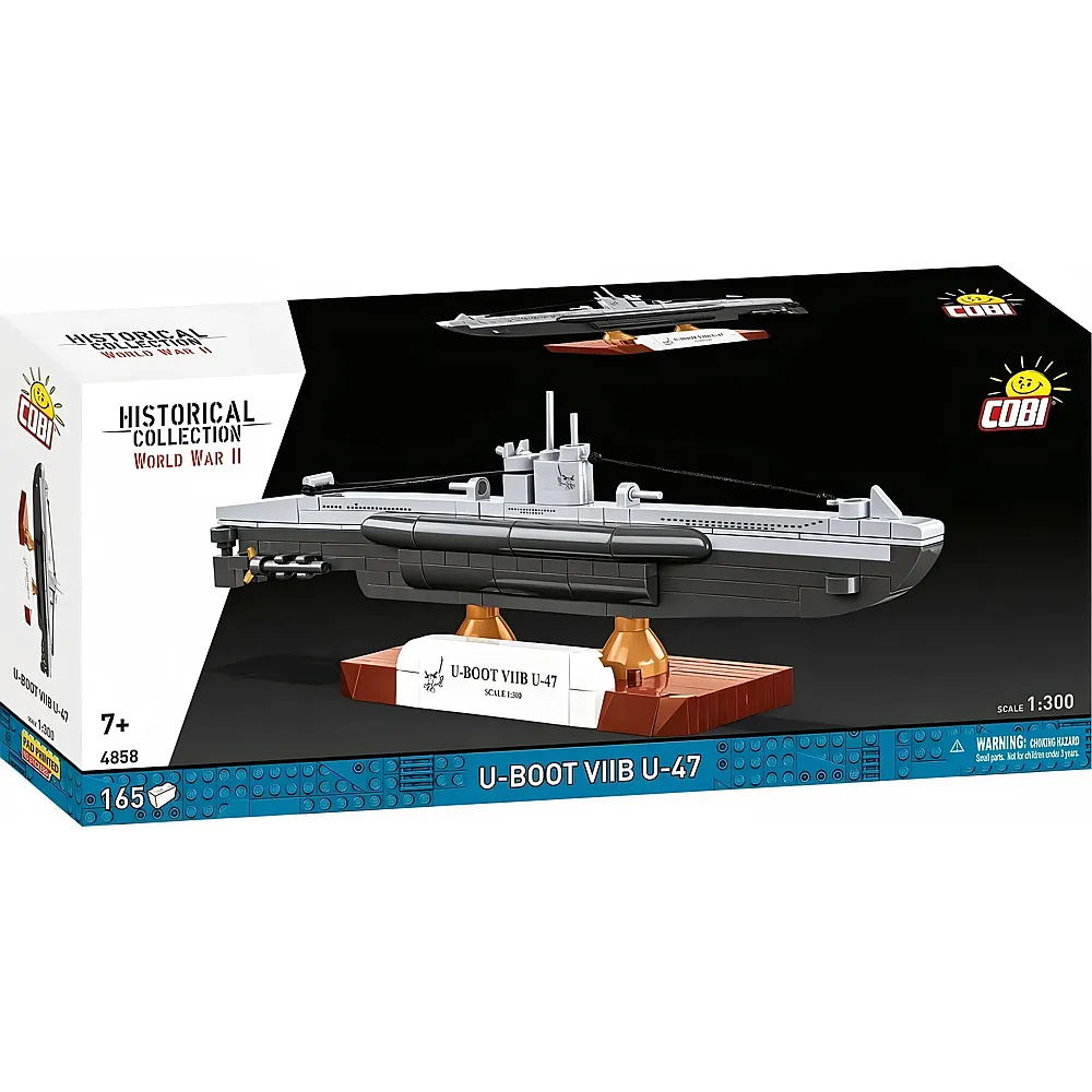 COBI Historical Collection Deutsches U-Boot U-47 4858