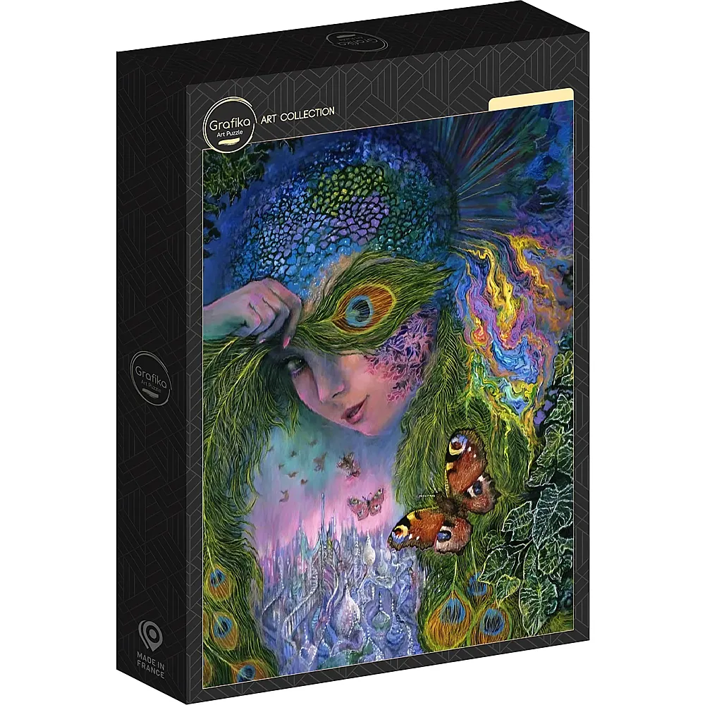 Grafika Puzzle Art Collection Peacock Goddess - 1000 Teile