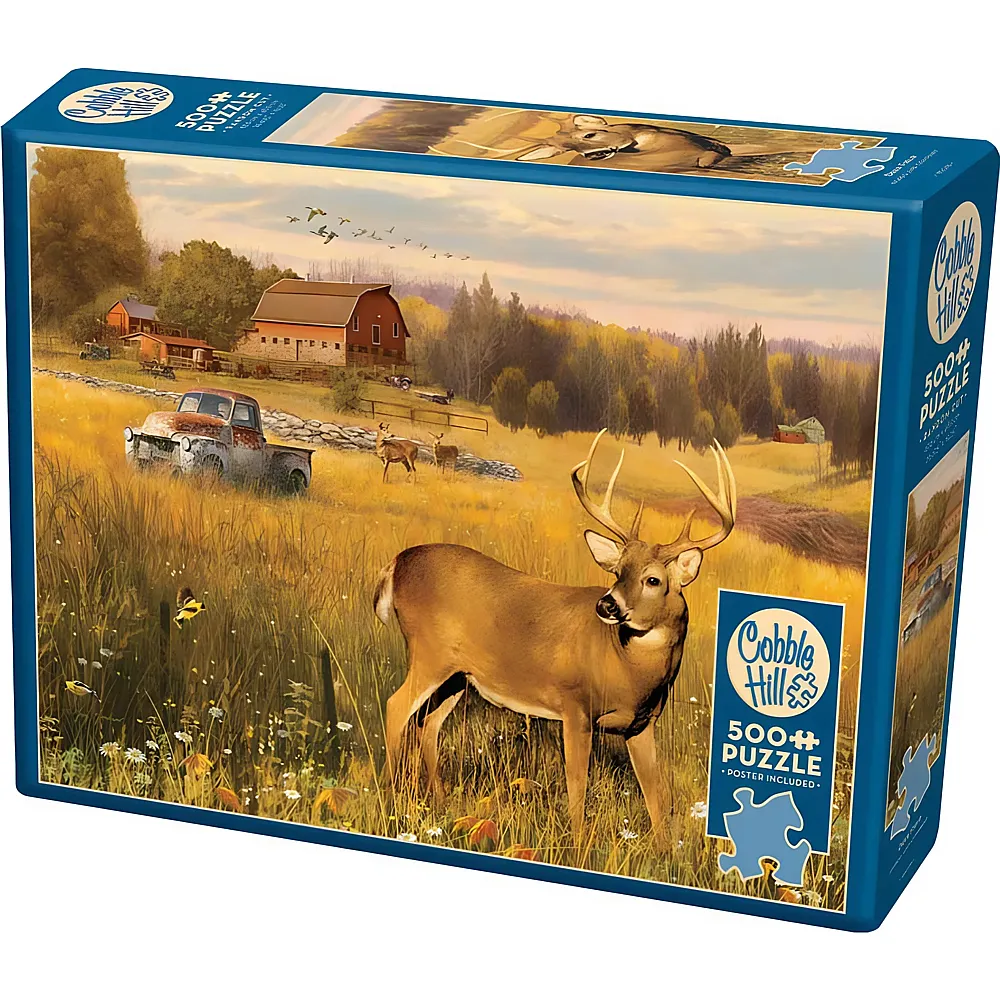 Cobble Hill Puzzle Deer Field - 500 Teile