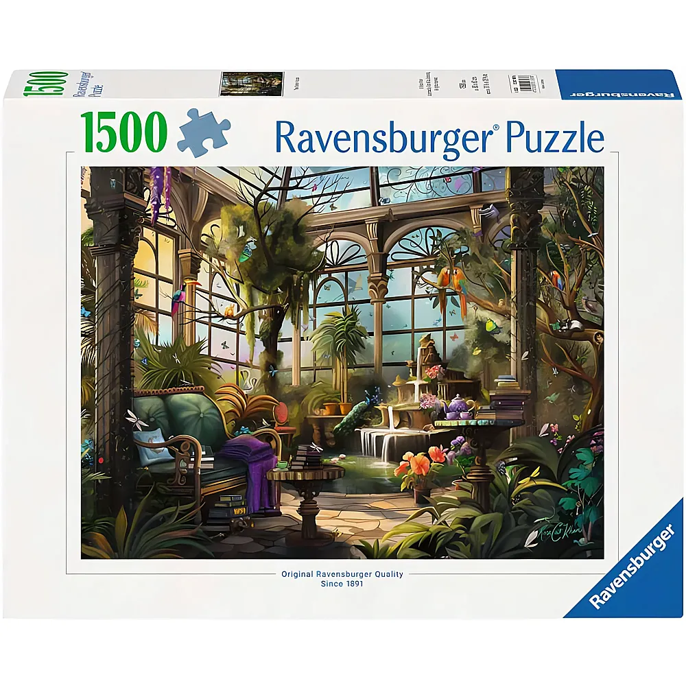 Ravensburger Puzzle The Green House - 1500 Teile