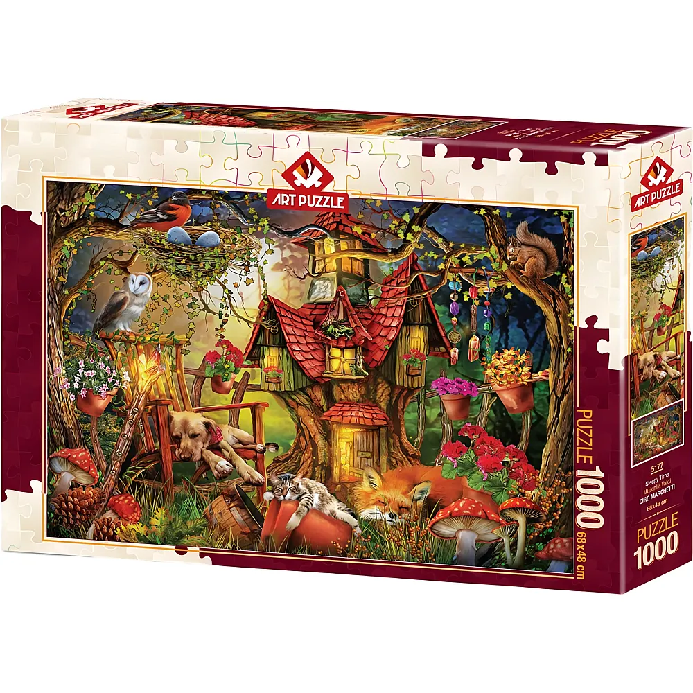 Art Puzzle Time for Misery - 1000 Teile