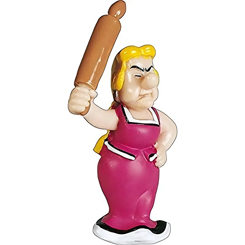 meinspielzeug - Plastoy Asterix Gutemine mit Nudelholz | Lizenzfiguren