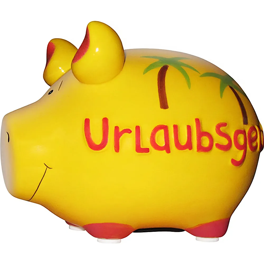 KCG Sparschwein Urlaubsgeld aus Keramik