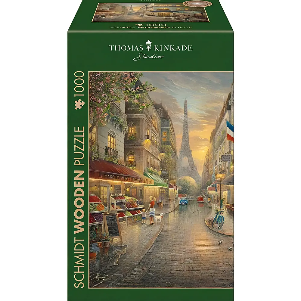 Schmidt Puzzle Thomas Kinkade Malerisches Paris 1000Teile