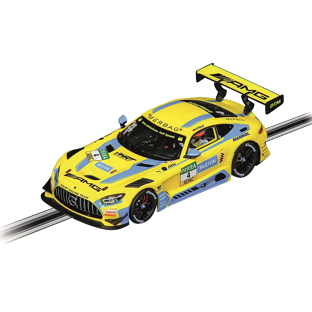 meinspielzeug - Carrera Digital 132 Mercedes AMG GT3 Evo, No.4 Mercedes AMG Team HRT | Rennbahn Fahrzeuge