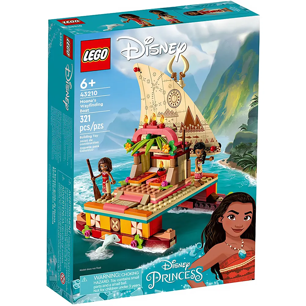 LEGO Disney Princess Vaianas Katamaran 43210