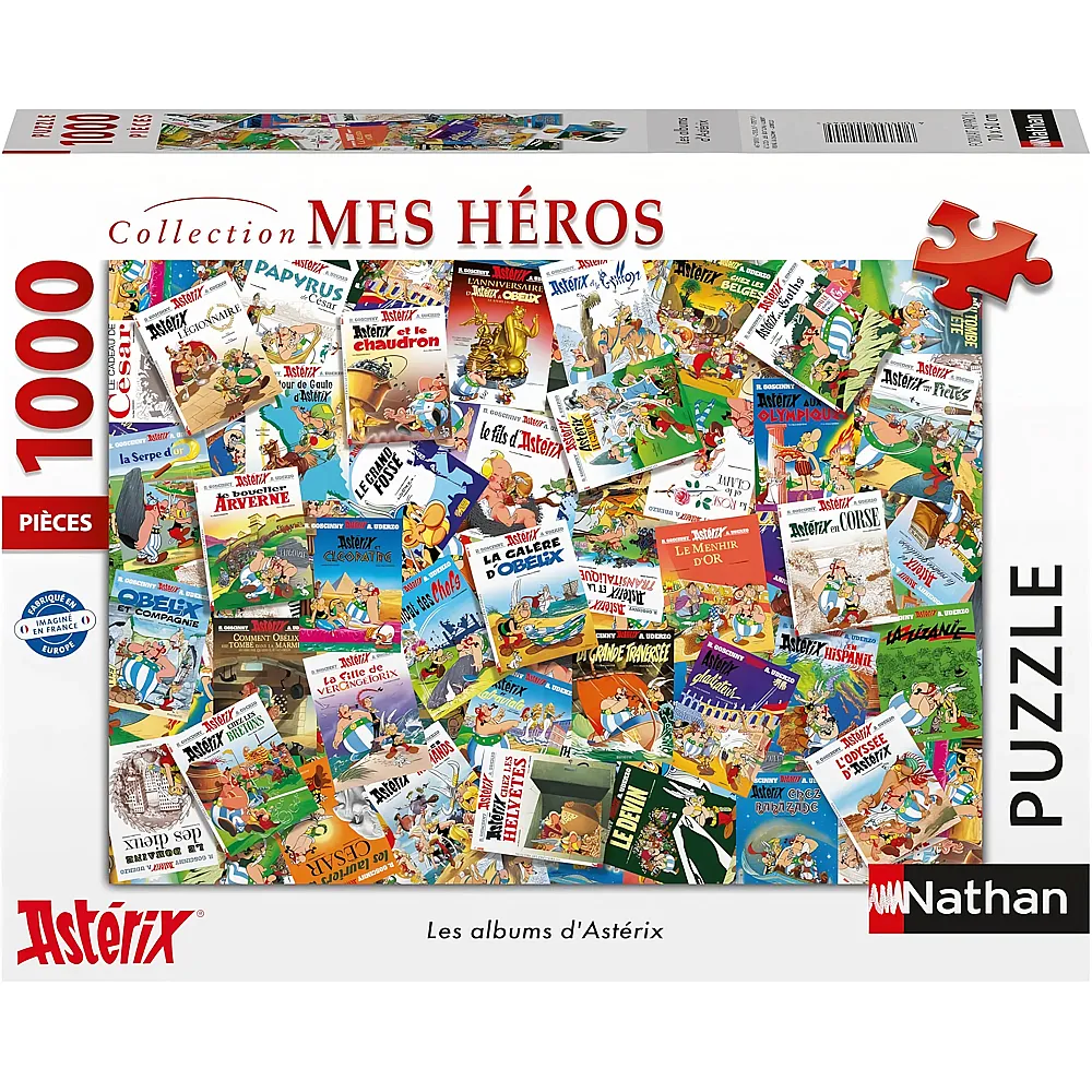 Nathan Puzzle Die Asterix-Alben 1000Teile