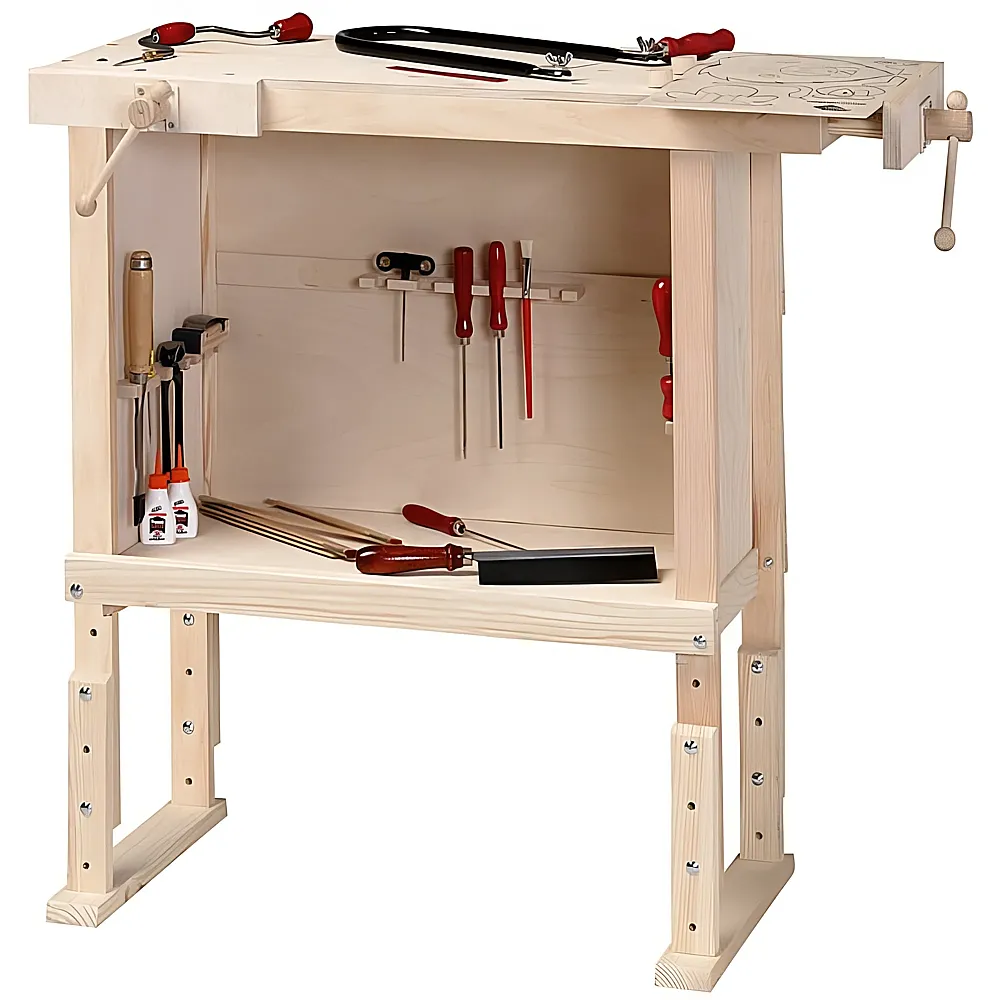 Pebaro Holzwerkbank ohne Werkzeug | Werkbnke / Werkzeug