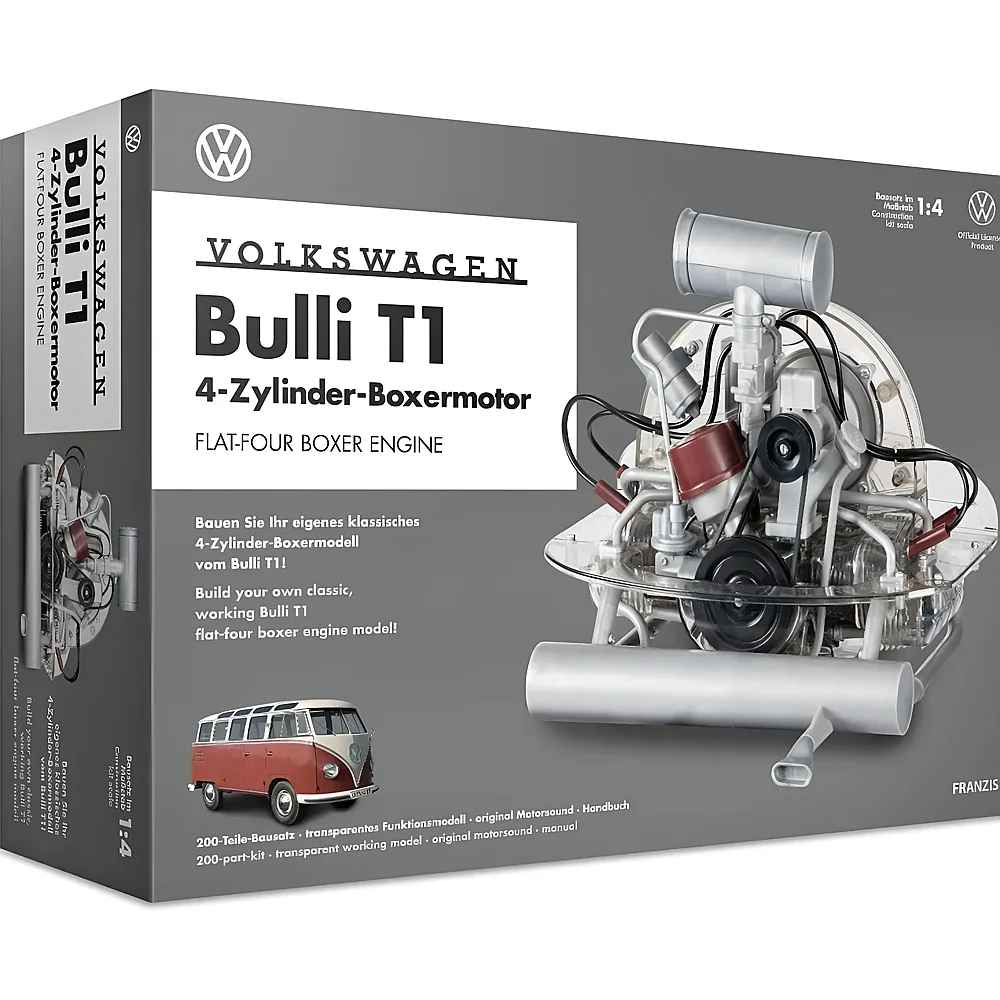 Franzis VW Bulli T1 Motorbausatz