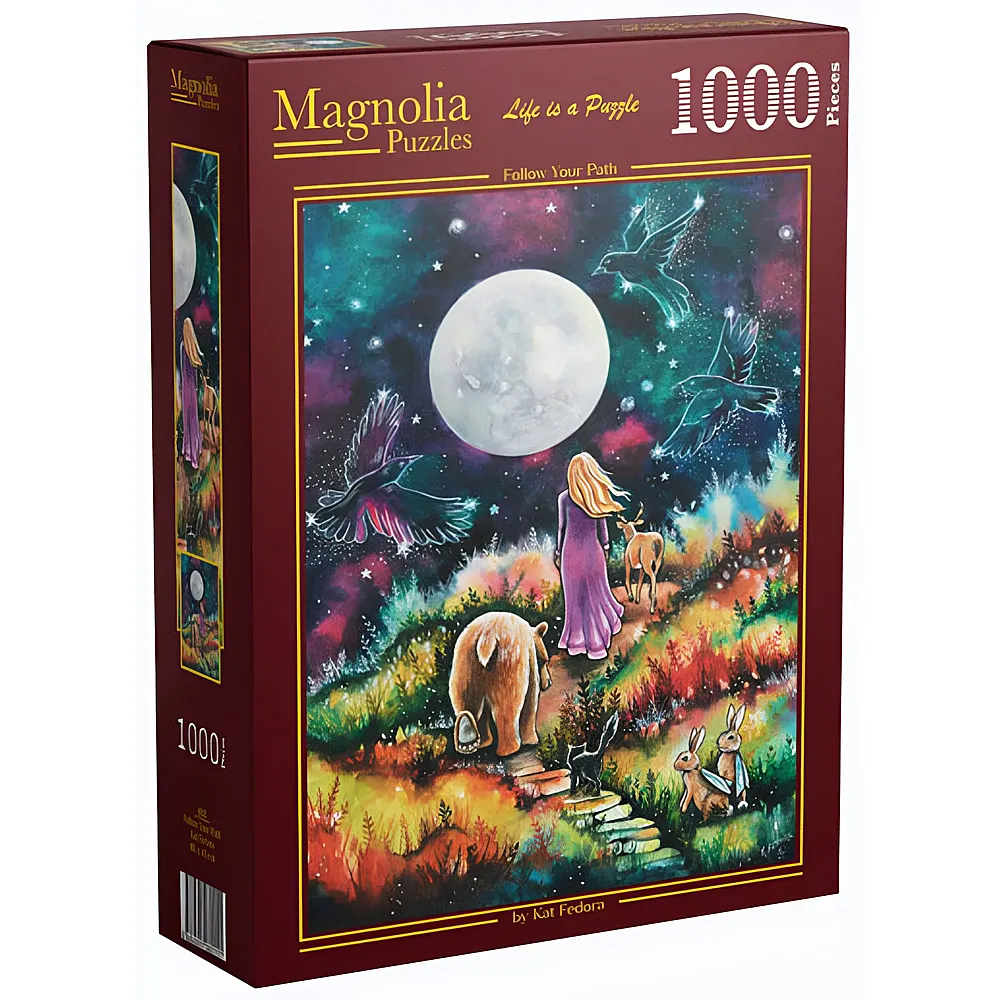 Magnolia Puzzle Folgen Sie Ihrem Weg 1000Teile