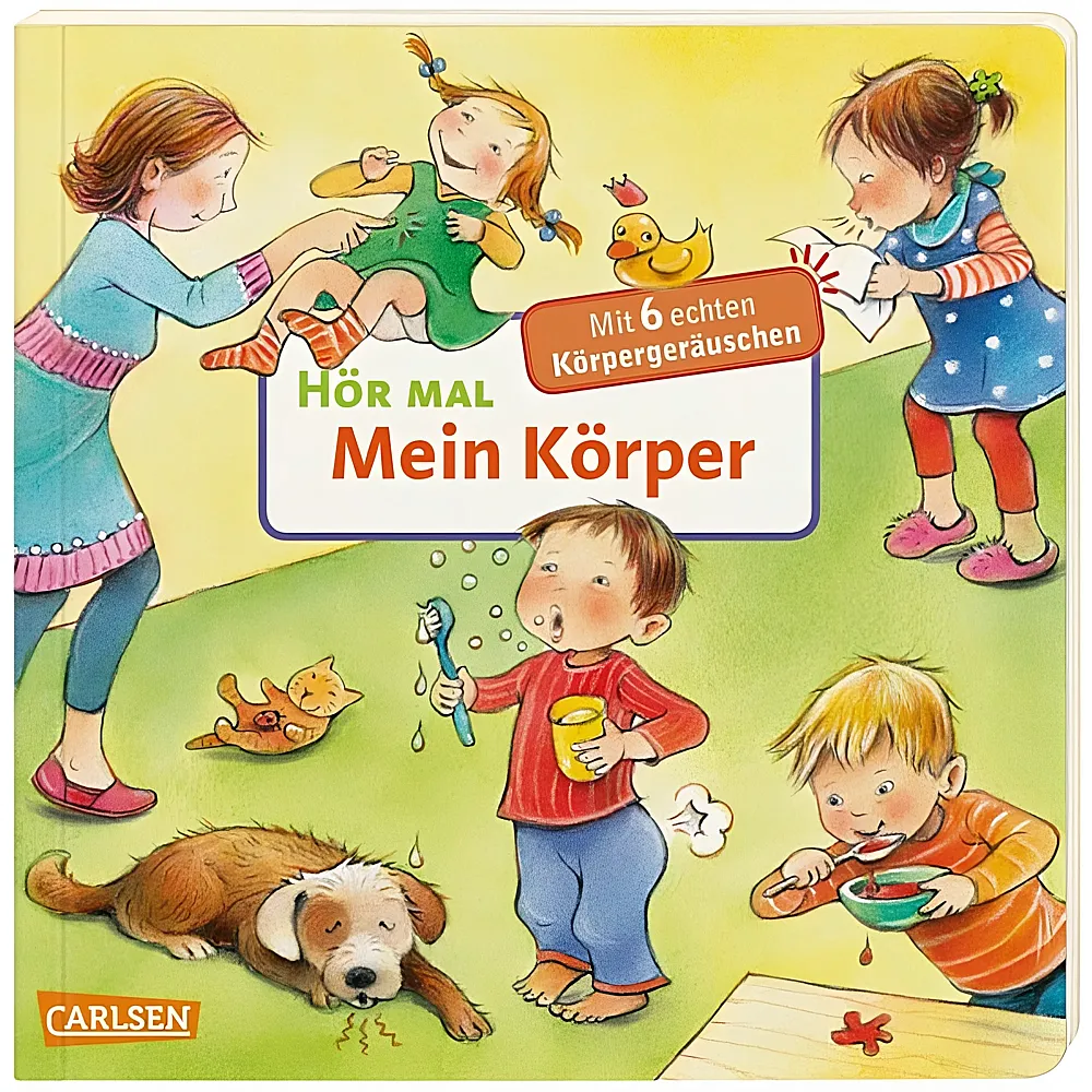 Carlsen Hr mal Mein Krper | Papp-Bilderbcher