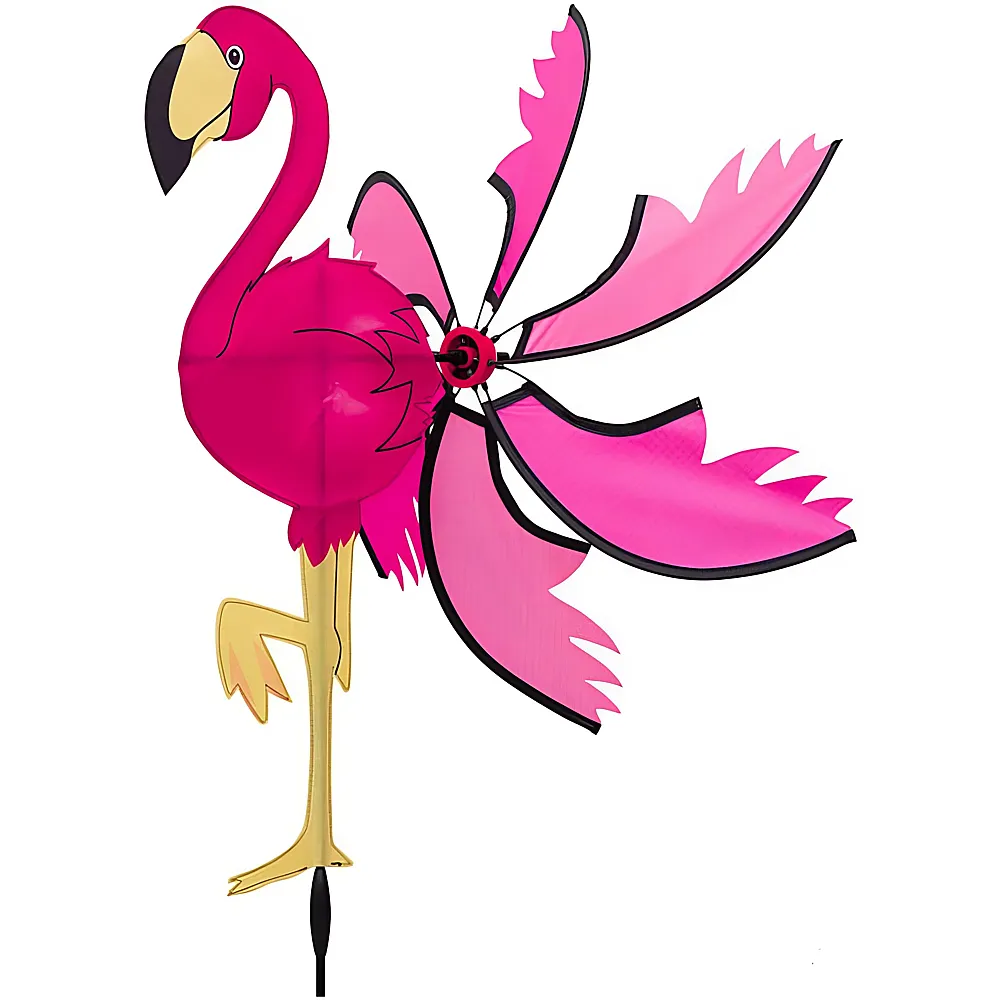 HQ Invento Windspiele Spinning Flamingo 40cm