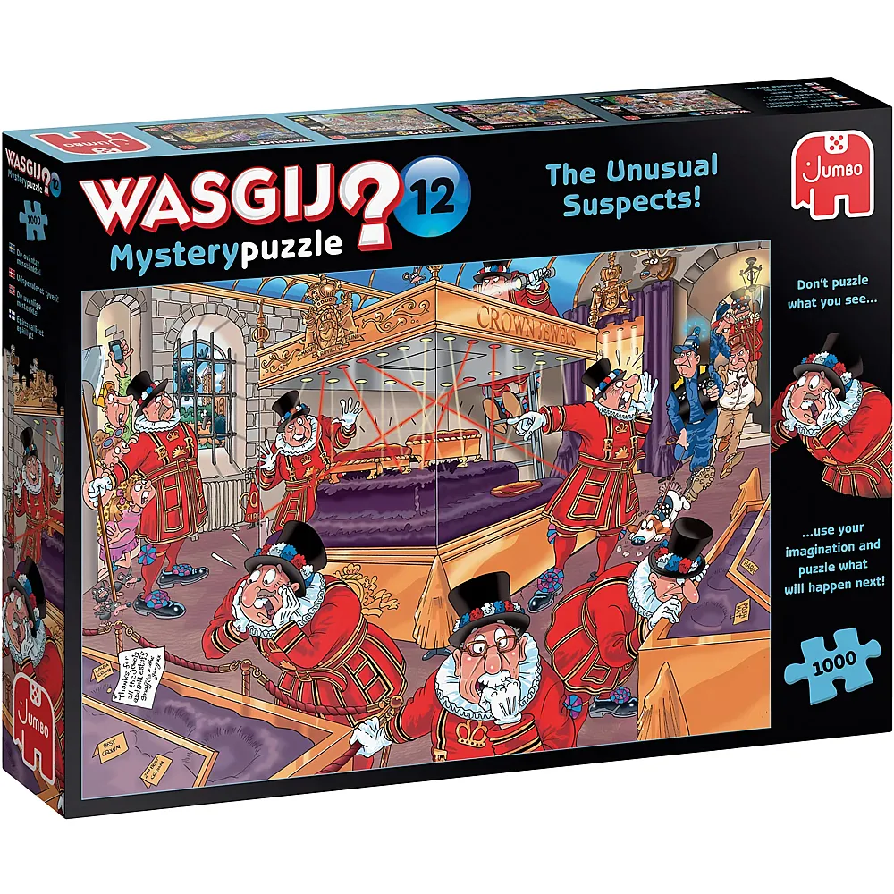 Jumbo Puzzle WASGIJ Die �blichen Verd�chtigen - 1000 Teile