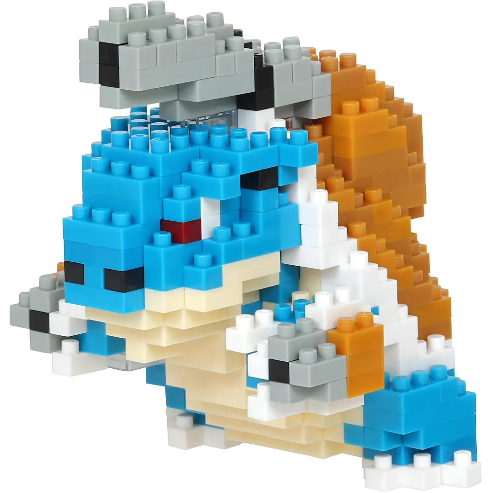 meinspielzeug - Nanoblock Mega Blastoise - 360 Teile Pok�mon | Nano-Bausteine