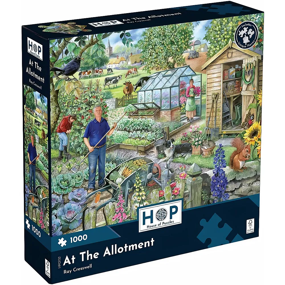 HOP - House of Puzzles At The Allotment - 1000 Teile