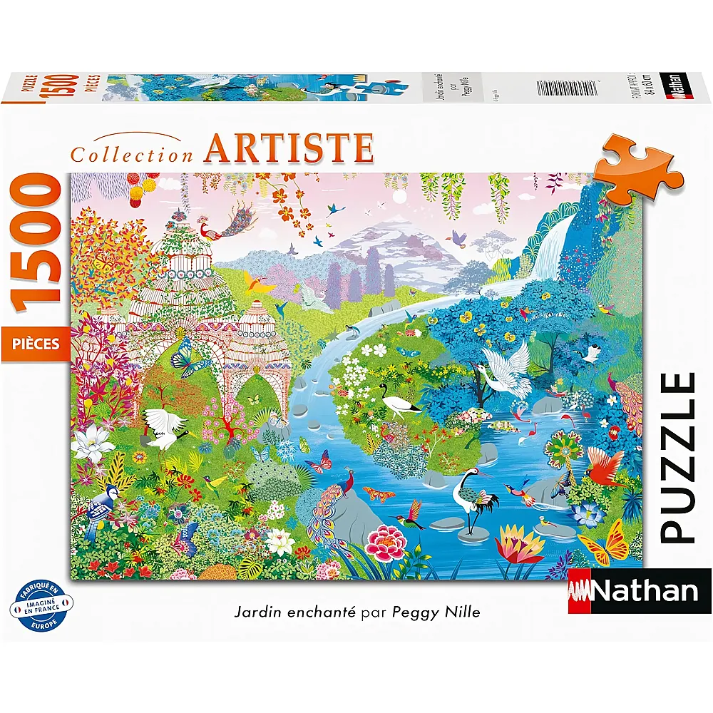 Nathan Puzzle Enchanted Garden - 1500 Teile