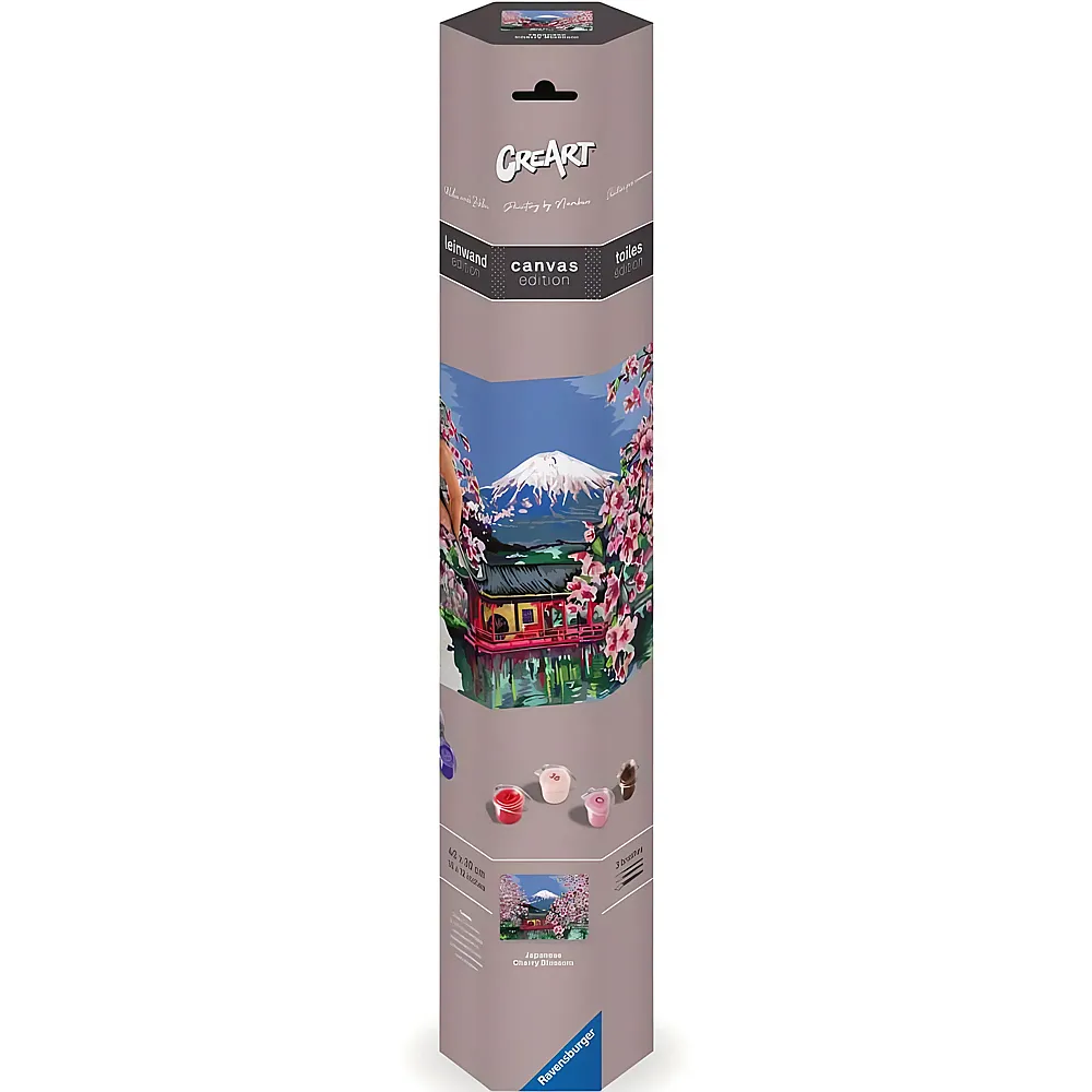 Ravensburger CreArt Leinwand Japanische Kirschbl�ten