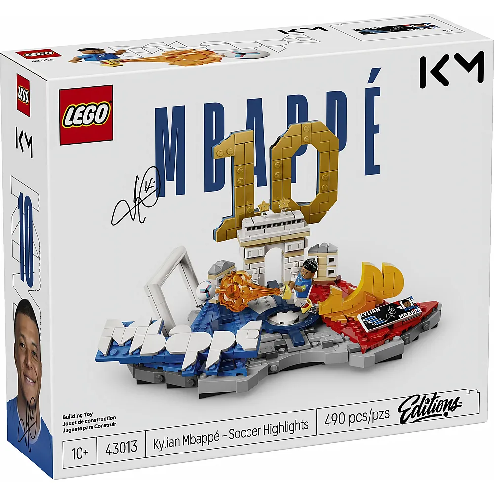 LEGO Editions Kylian Mbapp�  Fussball-Highlights 43013