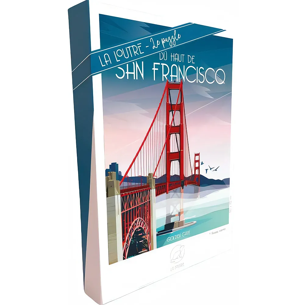La Loutre Puzzle Du Haut de San Francisco, Golden Gate - 1000 Teile