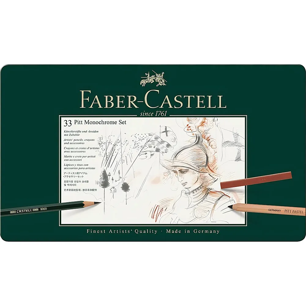 Faber-Castell Pitt Monochrome Set