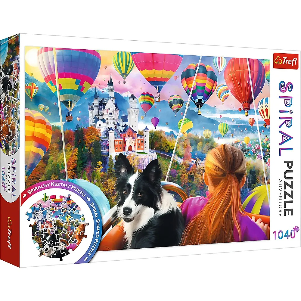 Trefl Ballonfestival - Spiralpuzzle 1040Teile