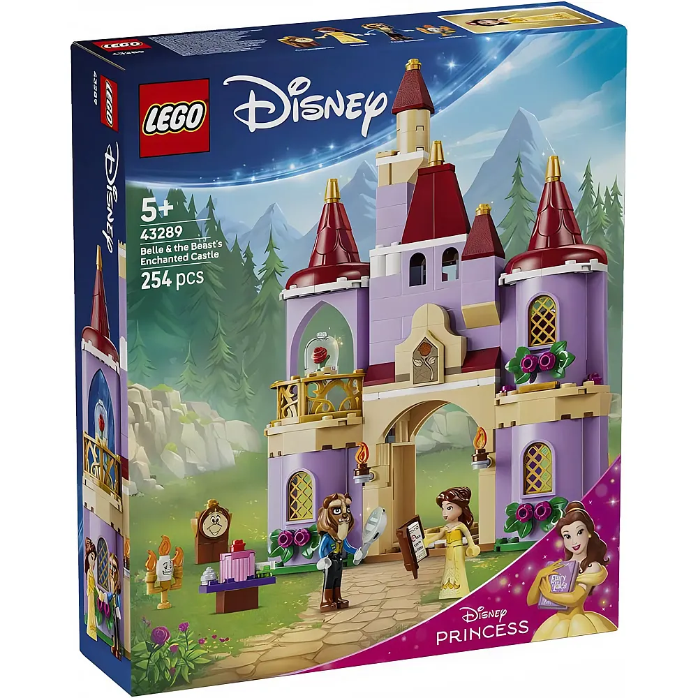 LEGO Disney Princess Das verzauberte Schloss von Belle und dem Biest 43289