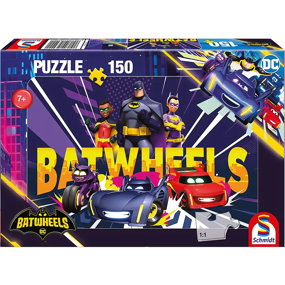 Schmidt Puzzle Batman Ready to Roll - Bereit fr das Abenteuer 150Teile