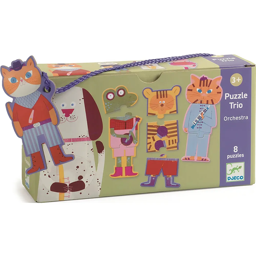 Djeco Puzzle Trio Orchester